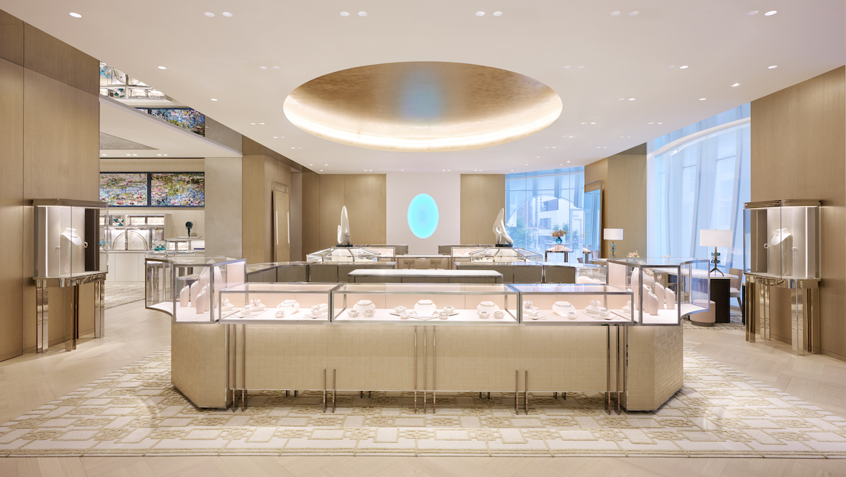 銀座に新名所「ティファニー 」のアジア最大旗艦店がオープン アートを