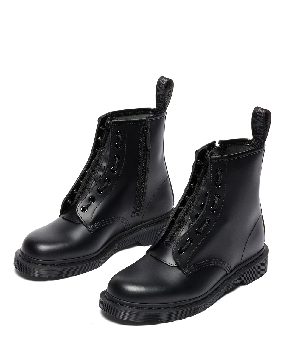 か*じ様 Dr. Martens×BEAMSコラボ 別注 サイドジッパー 25c ビームス×ドクターマーチン、サイドジップをあしらった3ホール
