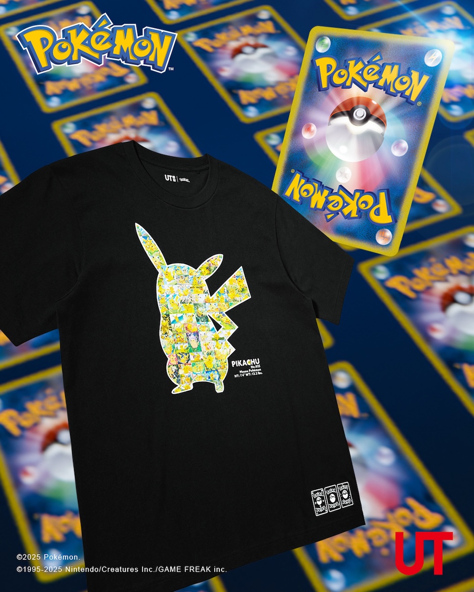 ポケモンカードゲームとポケポケが「ユニクロ」の「UT」とコラボ