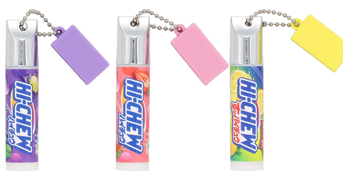森永製菓「ハイチュウ」デザインのリップクリームが登場 全7種のブラインド仕様 - WWDJAPAN ‐ 最新ファッション＆ビューティニュース情報