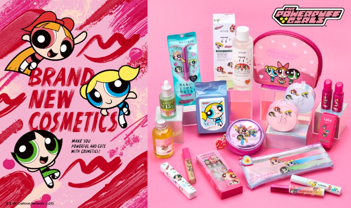 パワーパフ ガールズ」デザインで「VT」や「ラカ」のコスメが登場