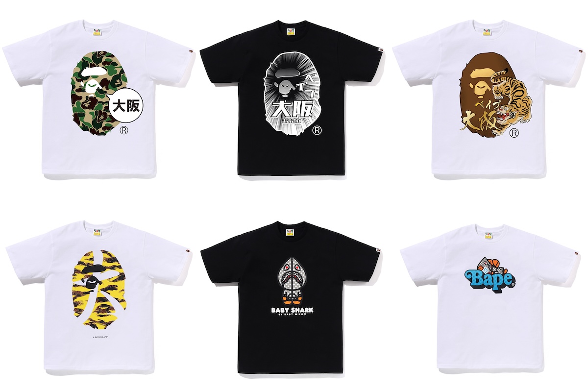 BAPE 阪急うめだ限定　BY BATHING APE T shirt ア ベイシング エイプ®」が阪急うめだ本店でポップアップ 大阪