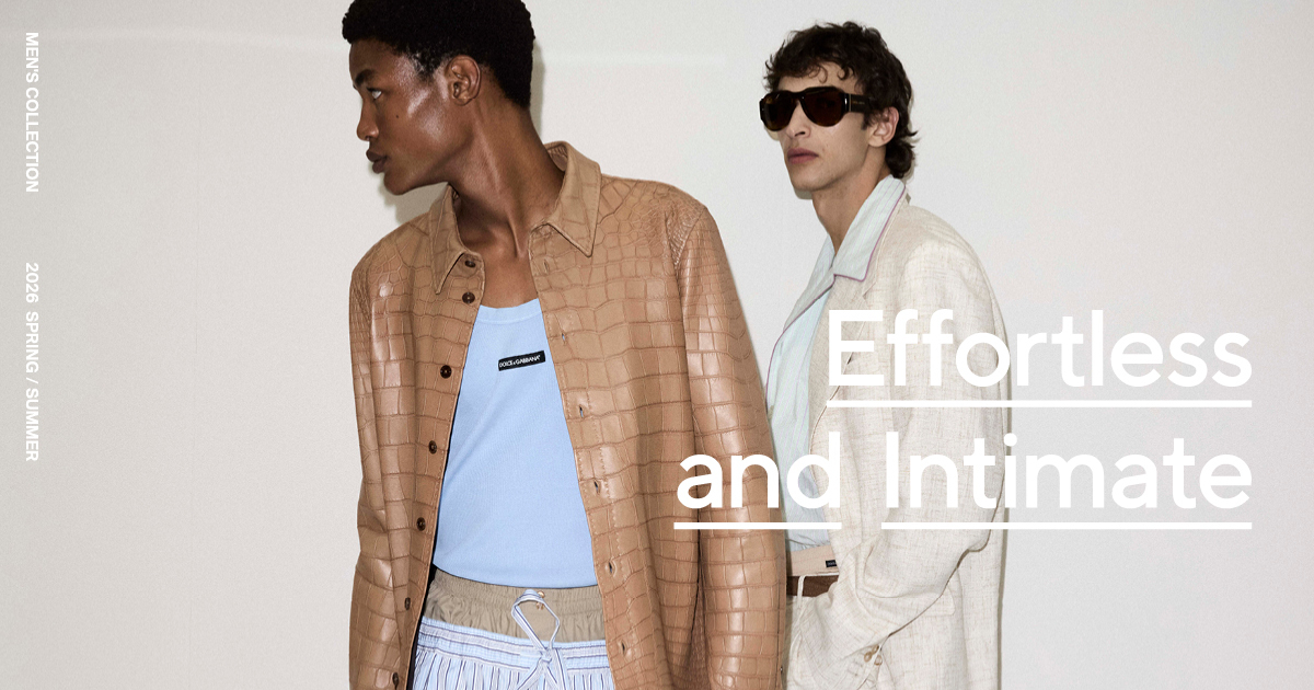 【特集】メンズ・コレクション2026年春夏