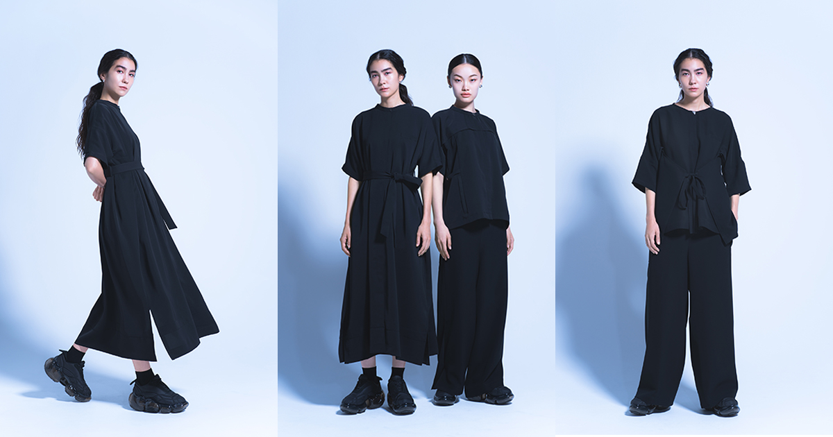 リピーター割　海外美容部員　uniform 貸与品 ポーラが百貨店＆免税店美容部員の制服を刷新 1枚の布から無駄なく製法