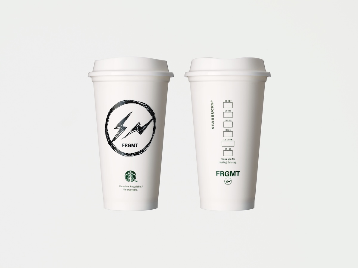 FRAGMENT - 藤原ヒロシ フラグメント⭐️スターバックスのカップ&1杯無料券付ステンレスボトル 藤原ヒロシ「フラグメント」×スターバックス 初のコラボ