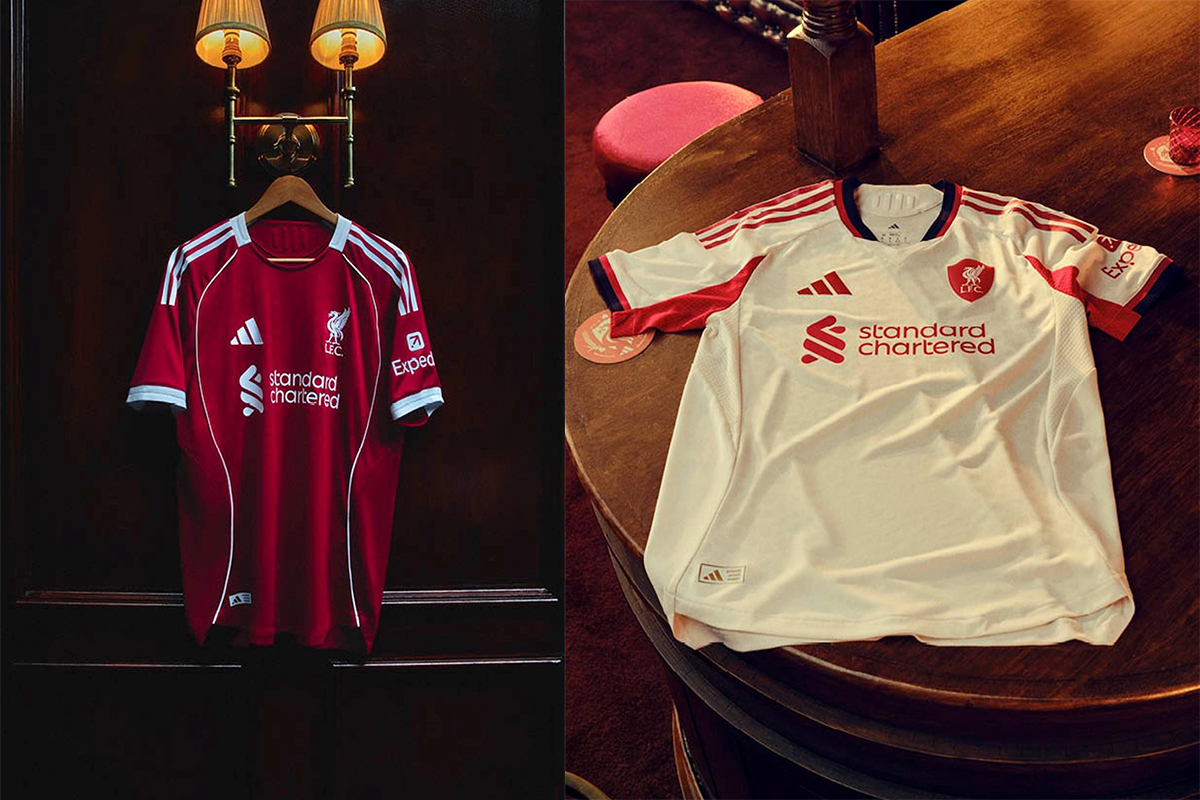 アディダス adidas Liverpool リバプール 100周年ユニフォーム アディダス」がリバプールFC新ユニホームを発売 クラブの伝統を