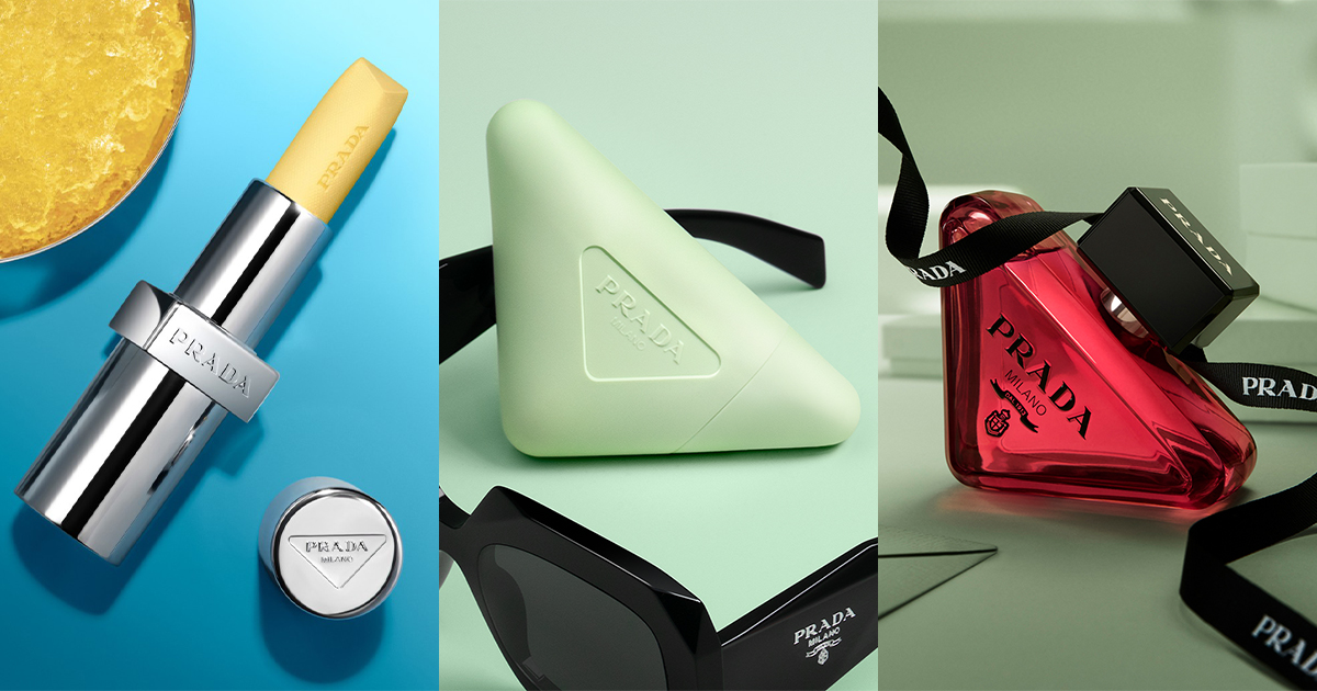 PRADA リップバーム & 香水 セット リップ バーム オプティマイジング ケア(ZOZOCOSME 限定ギフト