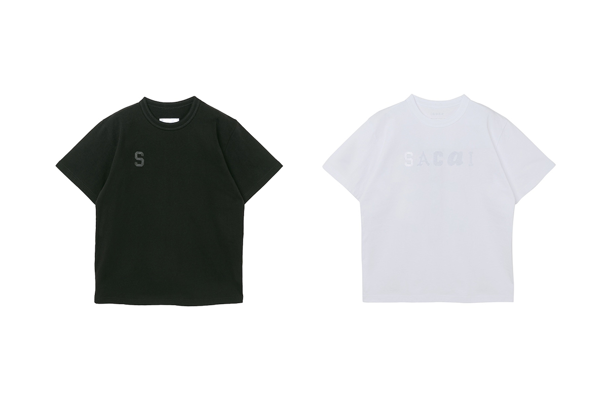 【新品未使用・8月31日販売終了】sacai T-Shirt サカイのドーバー銀座店がリニューアル、刺繍デザインの限定T