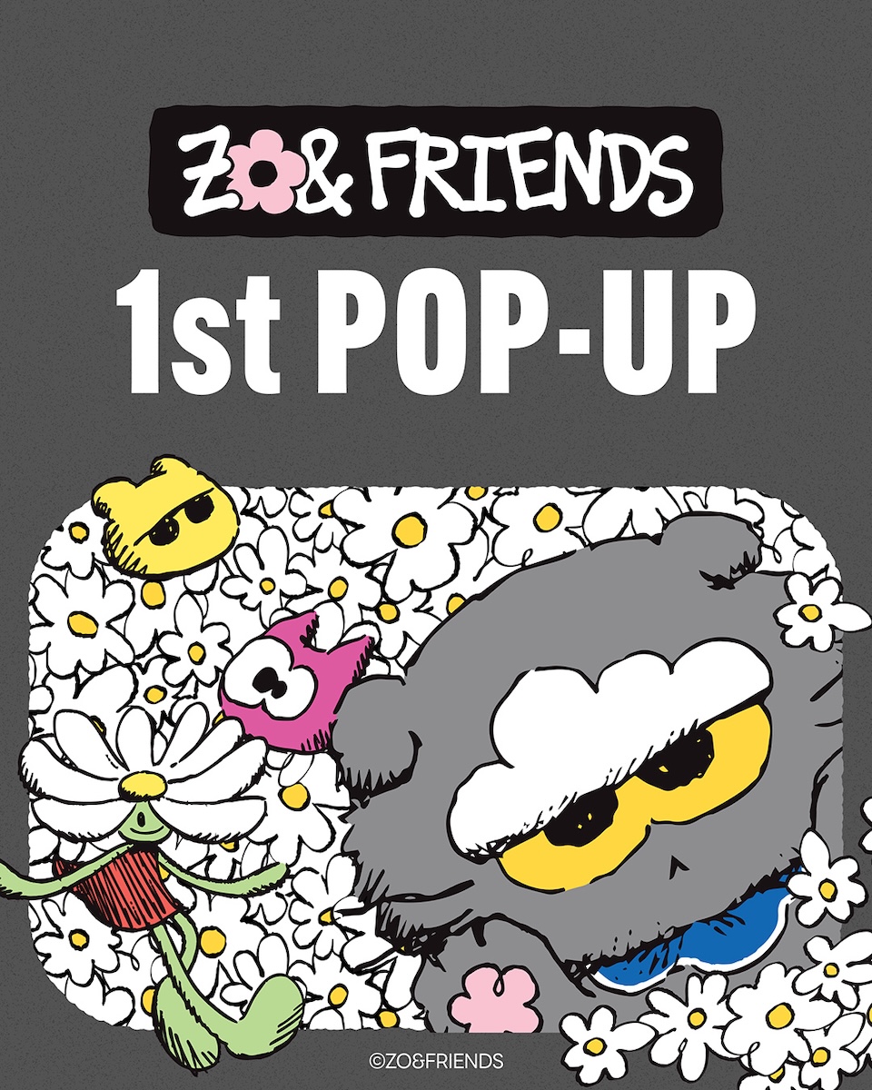 ZO&FRIENDS ポップアップ ZOA A&NE キーリングセット G-DRAGON