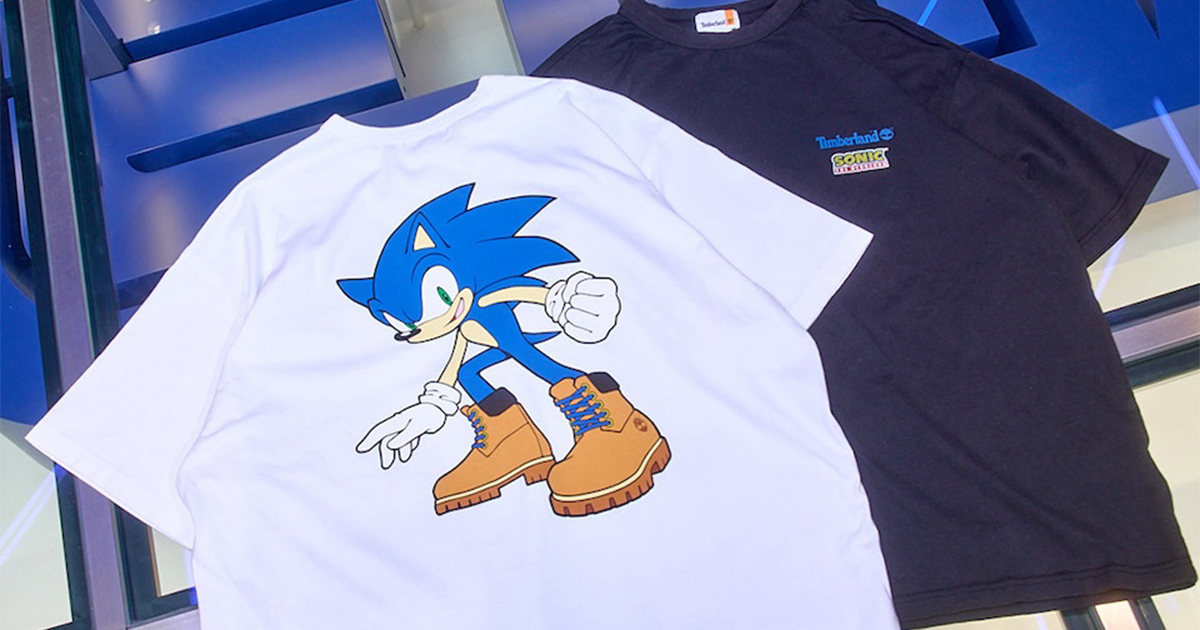☆限定50枚☆ティンバーランド x SONIC ソニック コラボTシャツ