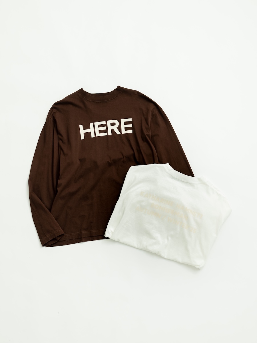 ロンハーマンキャサリンハムネット Tシャツ　ロンハーマン KATHARINE HAMNETT Exclusive Items & 24FW Collection New