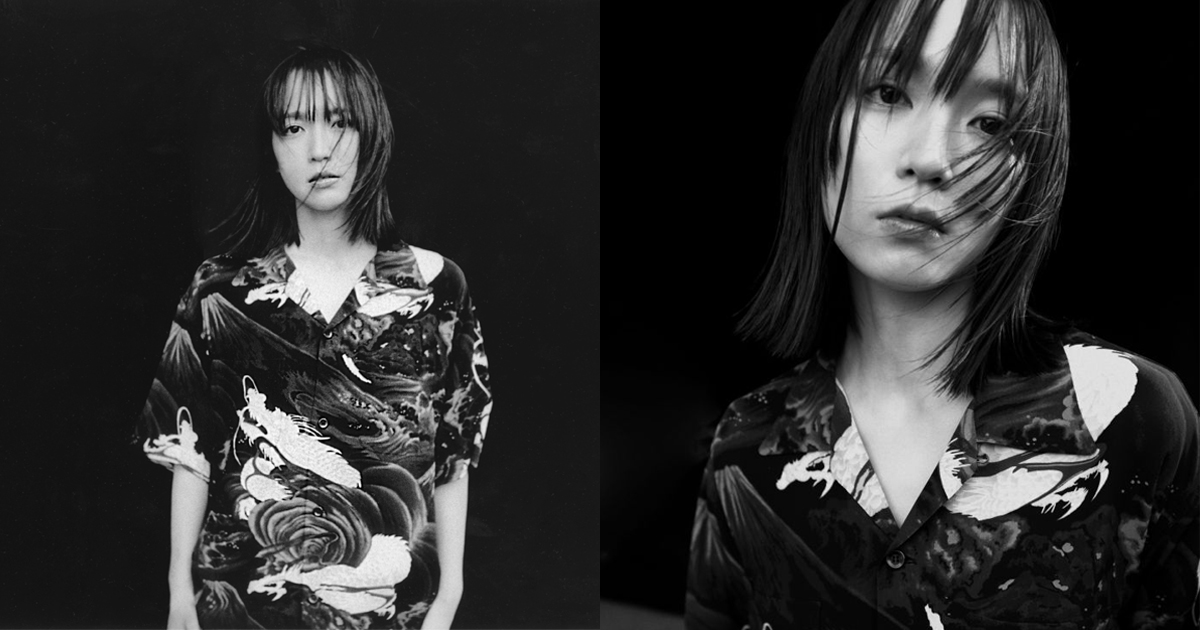 吉岡里帆着用 FURFUR ギャザーパフスリーブブラウス 吉岡里帆、ニュースタイルに挑戦。ハービスと見つける、新しい自分
