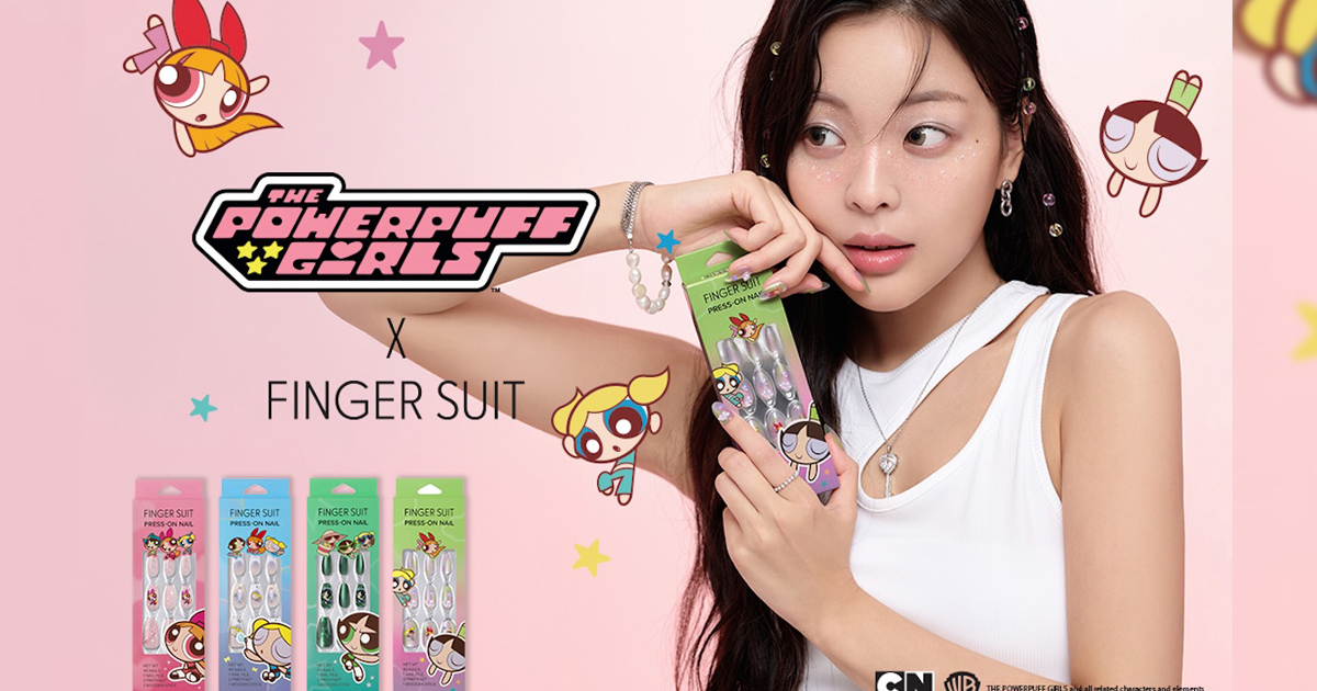 パワーパフ ガールズ」がネイルチップに！ 韓国発「フィンガースーツ