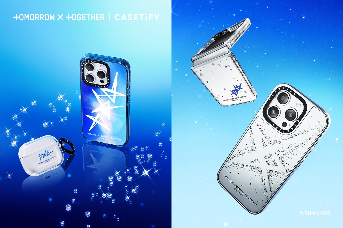 TOMORROW X TOGETHERが「ケースティファイ」とコラボ 最新