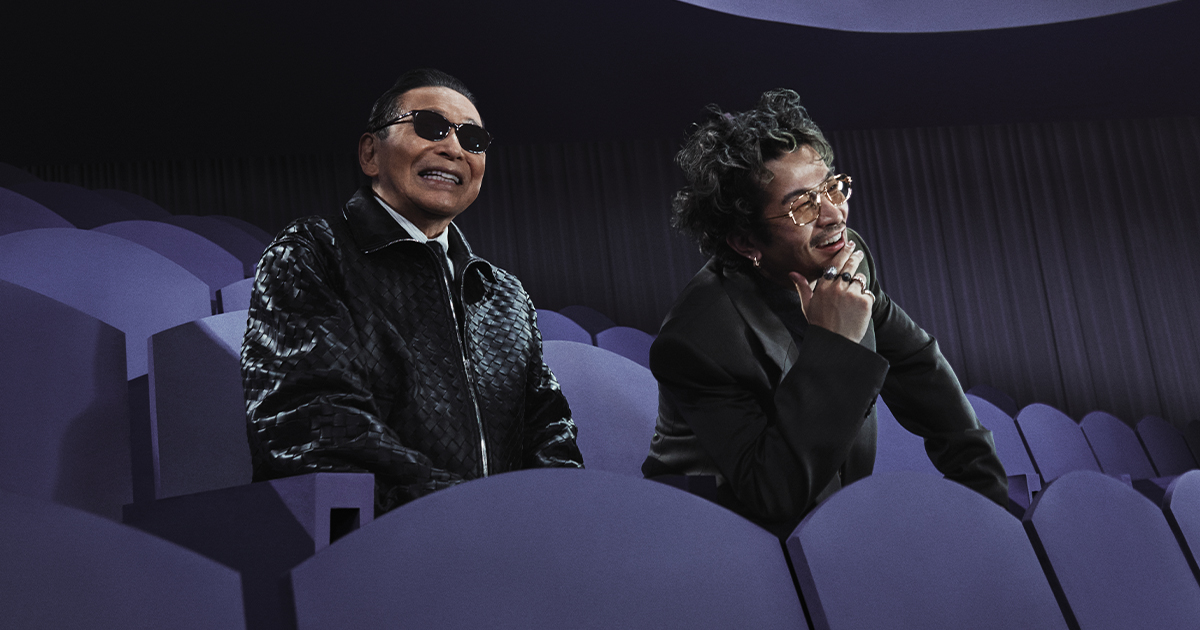 常田大希とタモリが「ボッテガ・ヴェネタ」キャンペーンに登場 楽曲の 