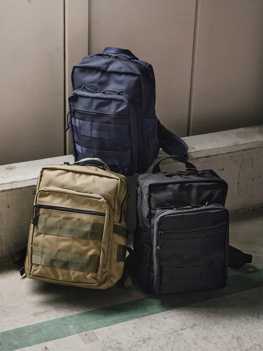 ビームス プラス」から「ブリーフィング」別注バックパック 数量