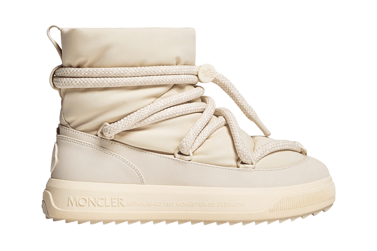 Moncler 防水ブーツ クリーム色 関税送料込【MONCLER】ブーツ (MONCLER/ブーツ) 124973267【BUYMA】