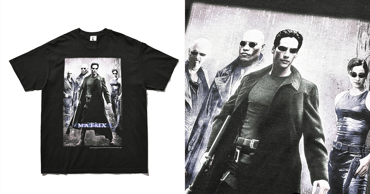 ウェーバー」が映画「マトリックス」とのコラボTシャツ発売 ビンテージ