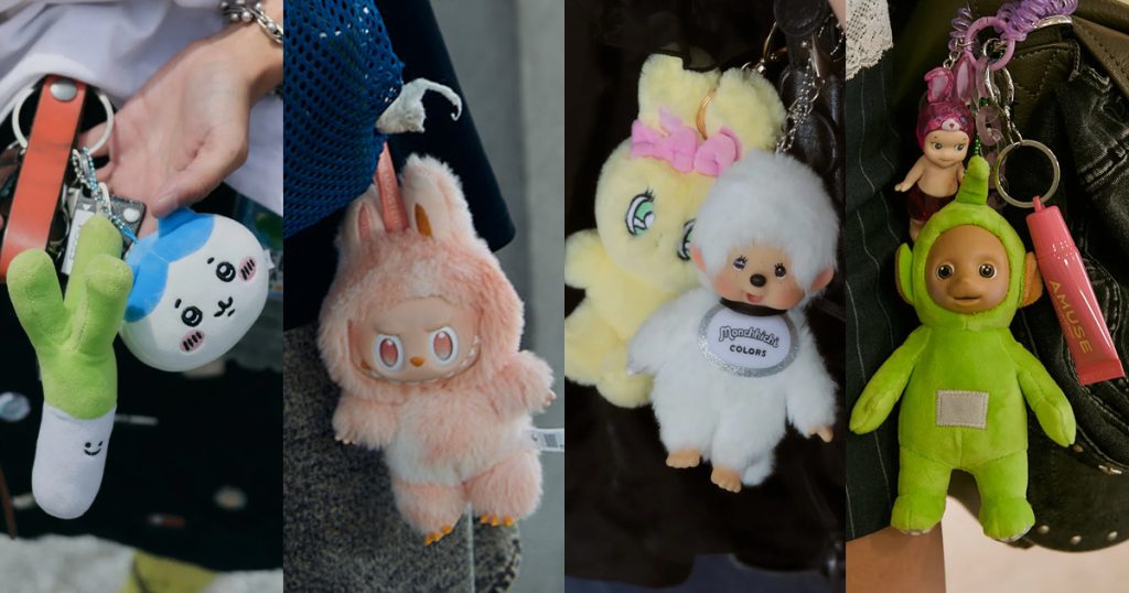 スナップ】「ちいかわ」「ラブブ」だけじゃない人気の“じゃら付け