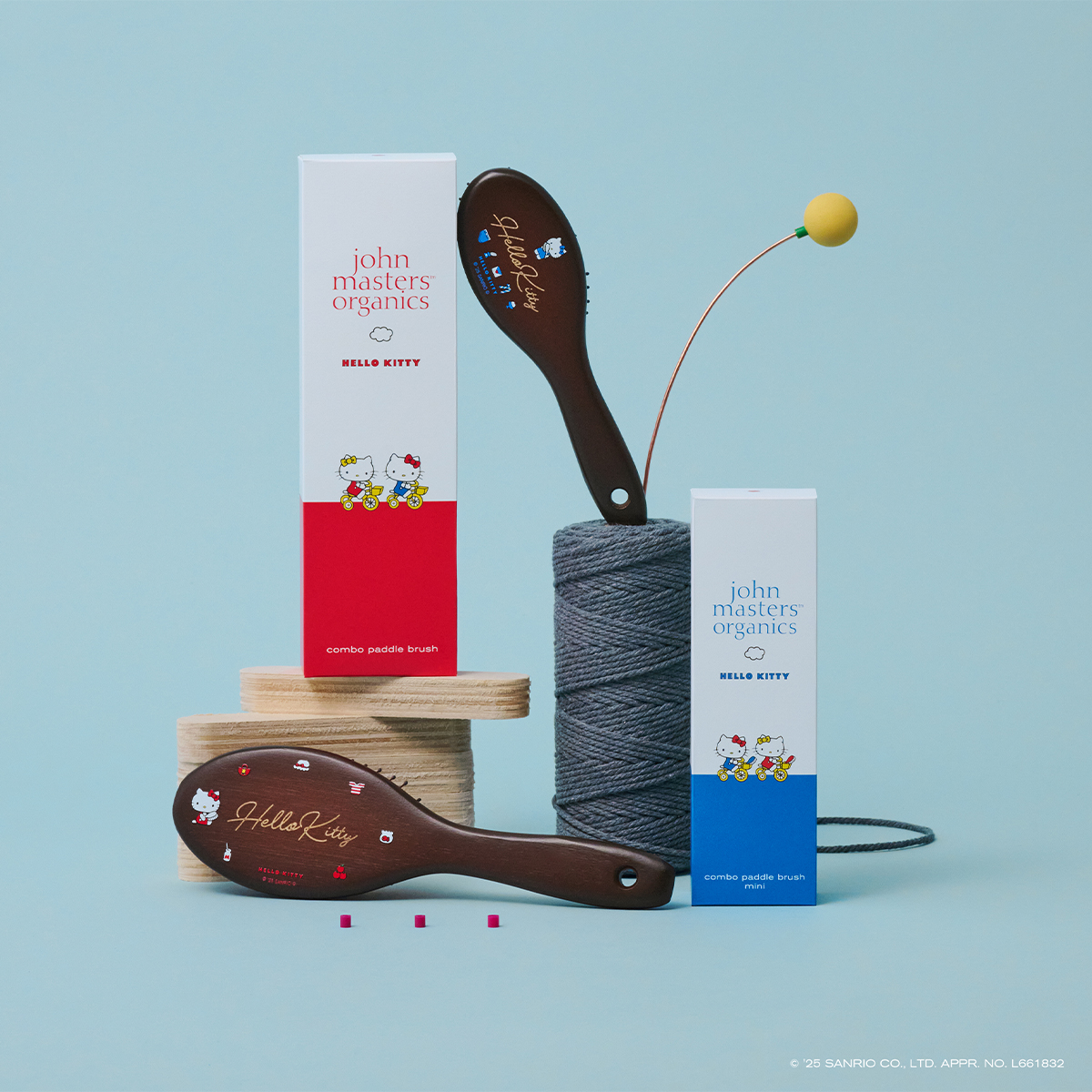 john masters organics HELLO KITTY ヘアブラシ コンボパドルブラシ＜ハローキティ 限定デザイン＞ – ジョン