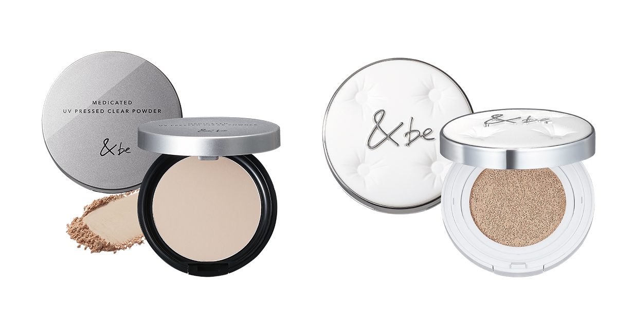 アンドビー」が薬用UVパウダーと“生艶肌”に導くクッションファンデを