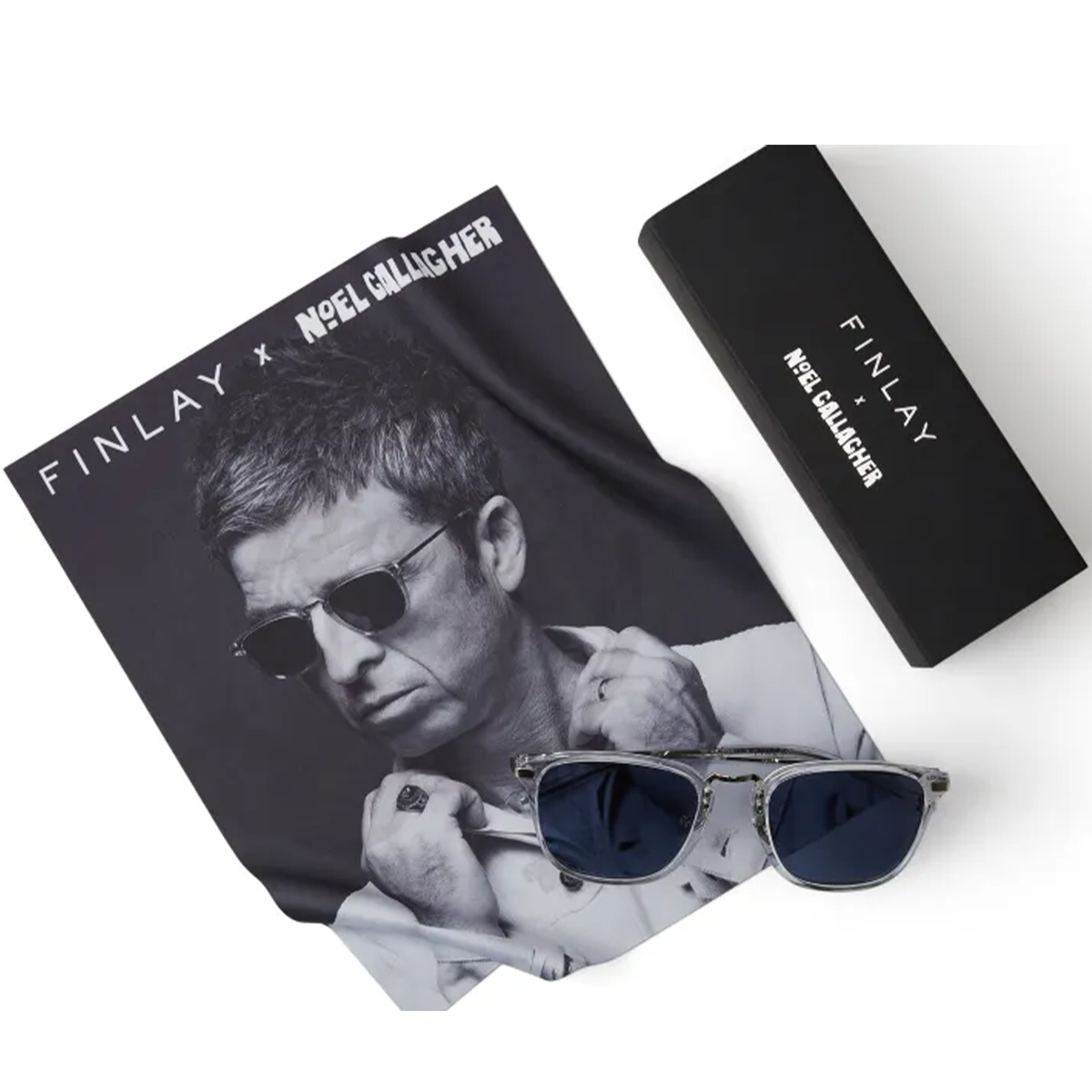 oasis ノエルギャラガー×finlay コラボサングラス　日本未販売品 オアシスのノエル・ギャラガーがサングラスを発売 売り上げは若者のが