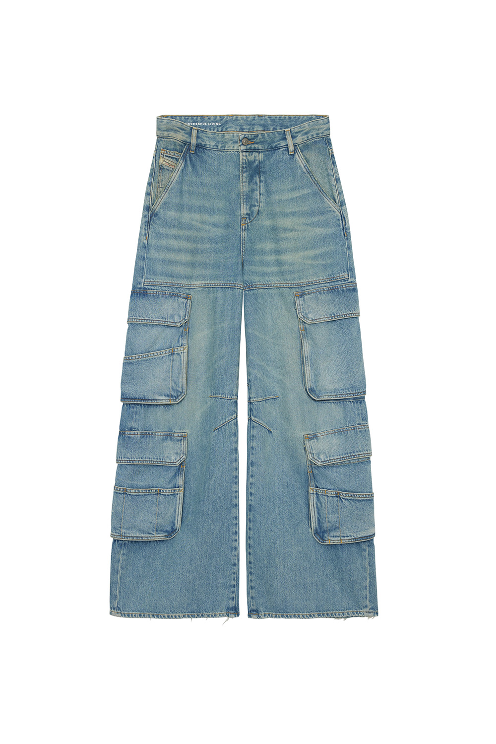 Glenn Martens  サイドスリットワイドデニム グレンマーティン 6cbf667b5d5843626b5f3055c59a0a