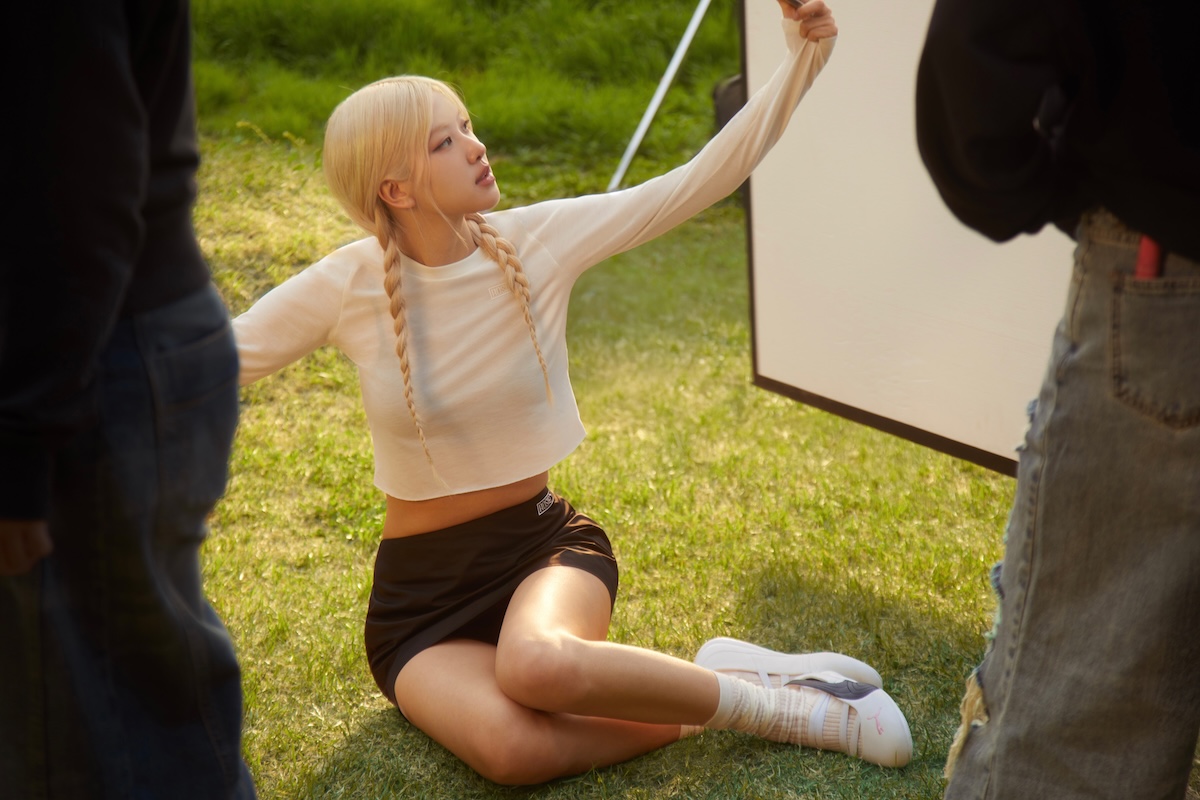 BLACKPINK ロゼ rose PUMA コラボ購入限定 トレカ 4枚セット