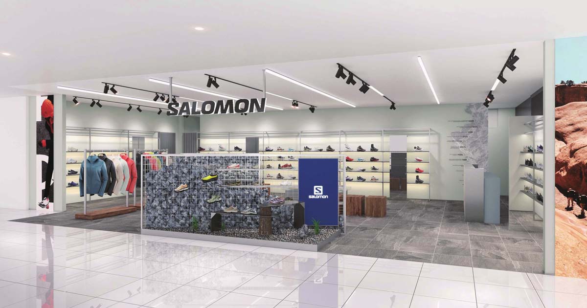 サロモン」がニュウマン高輪に直営店をオープン シューズの先行発売や