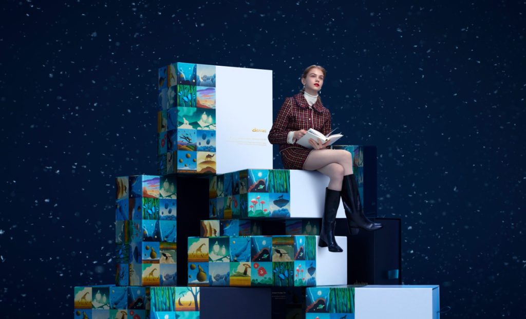 ダヴィネス ヘアケア製品セット ダヴィネス25年クリスマスコフレ“限定コーム付き”ヘアケアキット、現品