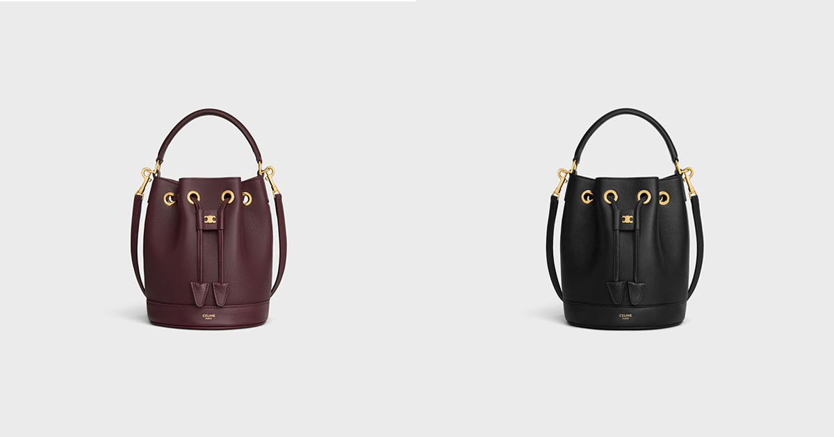 セリーヌ」の人気バケットバッグから新色2色が発売 あらゆる