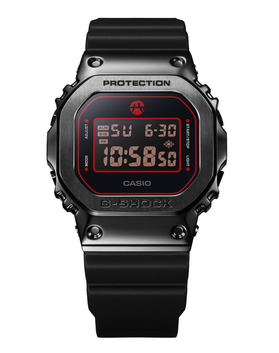 八村塁 ×「G-SHOCK」の第5弾が発売 ブラックとレッドで闘志と