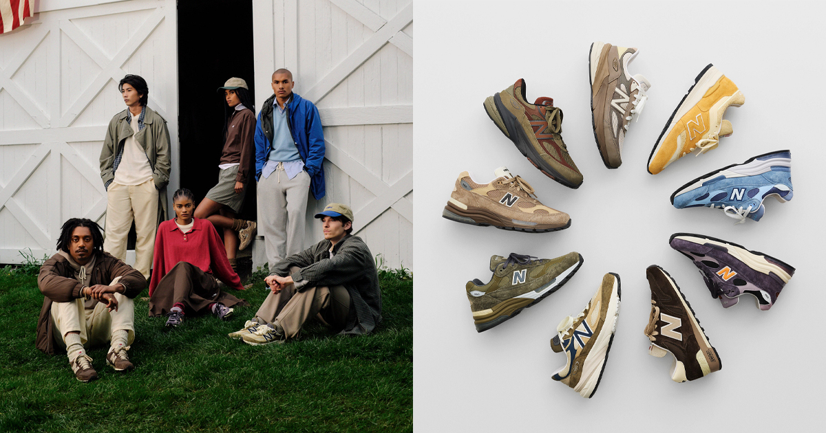 1位は、「ニューバランス」から“メイド イン USA”秋冬