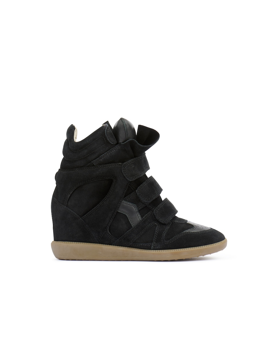新品 イザベルマラン レザープラットフォームハイカットスニーカー 38 ISABEL MARANT(イザベルマラン) / ISABEL MARANT イザベルマラン