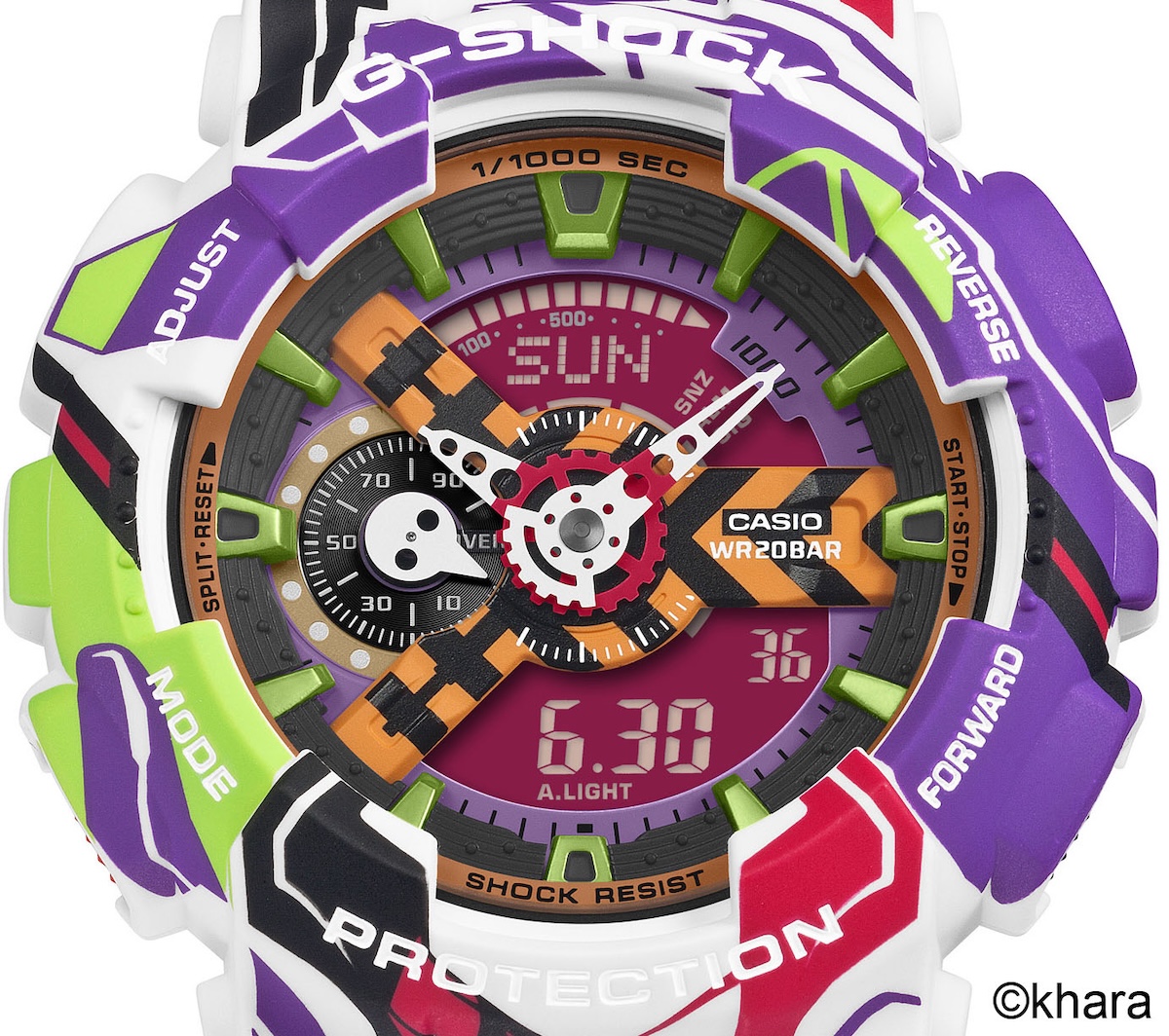 エヴァンゲリオン」と「G-SHOCK」がコラボ アニメ放映30周年、世界観を