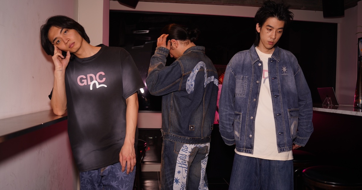 デニムブランド「エヴィス」と熊谷隆志の「GDC」が初コラボ ジャケット
