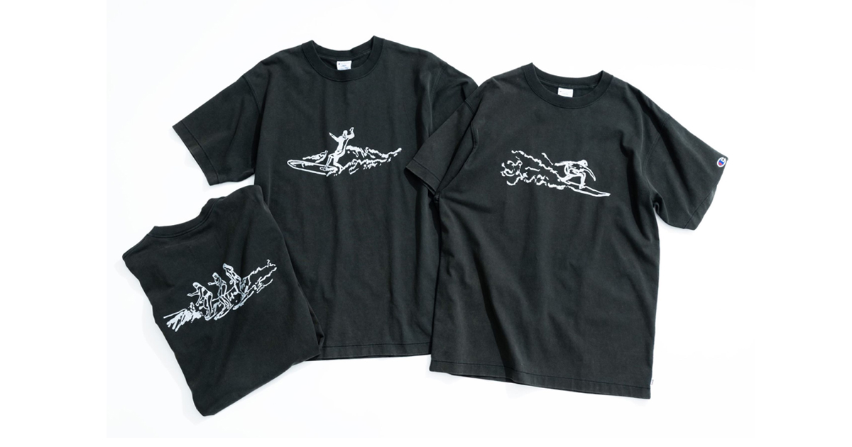 Champion×RHC Ron Herman 別注 ポケット Tシャツ 長袖 Champion×RHC Ron Herman 別注 ポケット Tシャツ 長袖