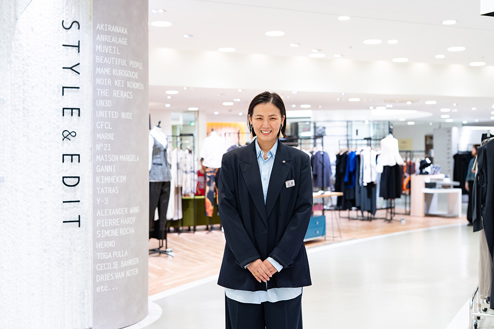 村澤藍子/JR名古屋高島屋 インターナショナルクリエーターズグループ グループマネージャー