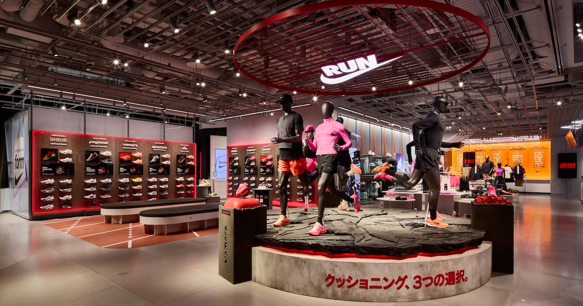 ナイキが原宿の旗艦店を真隣に移転 軸はランニング、走り方分析