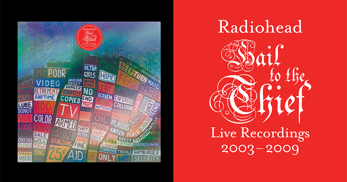 レディオヘッドがライブ・アルバム「Hail To The Thief - Live