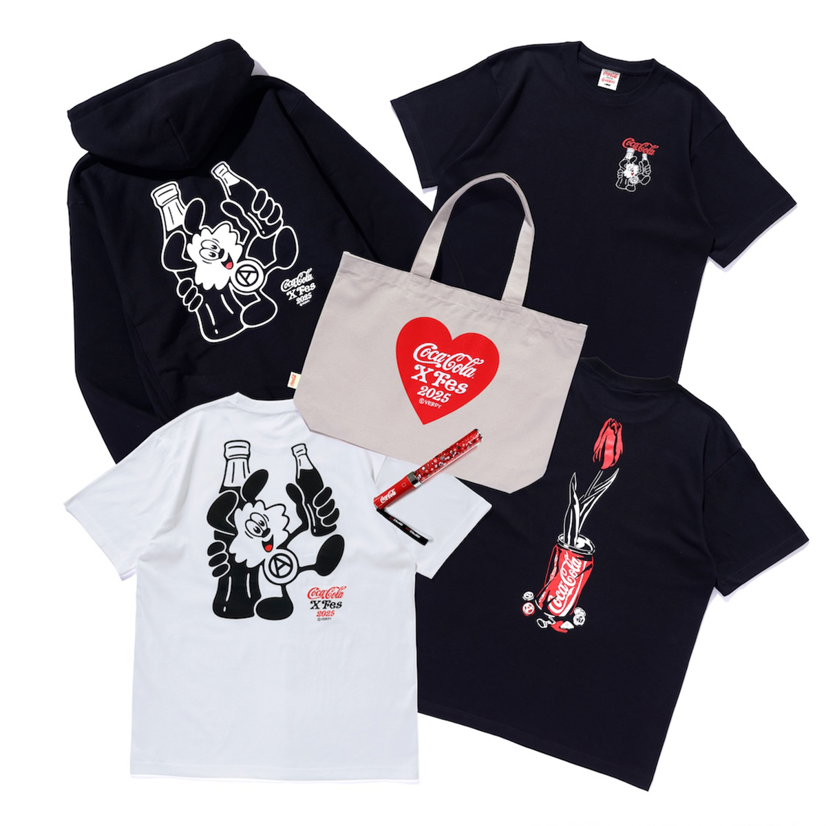 VERDYデザインの「Coca-Cola X Fes 2025」限定コラボグッズが