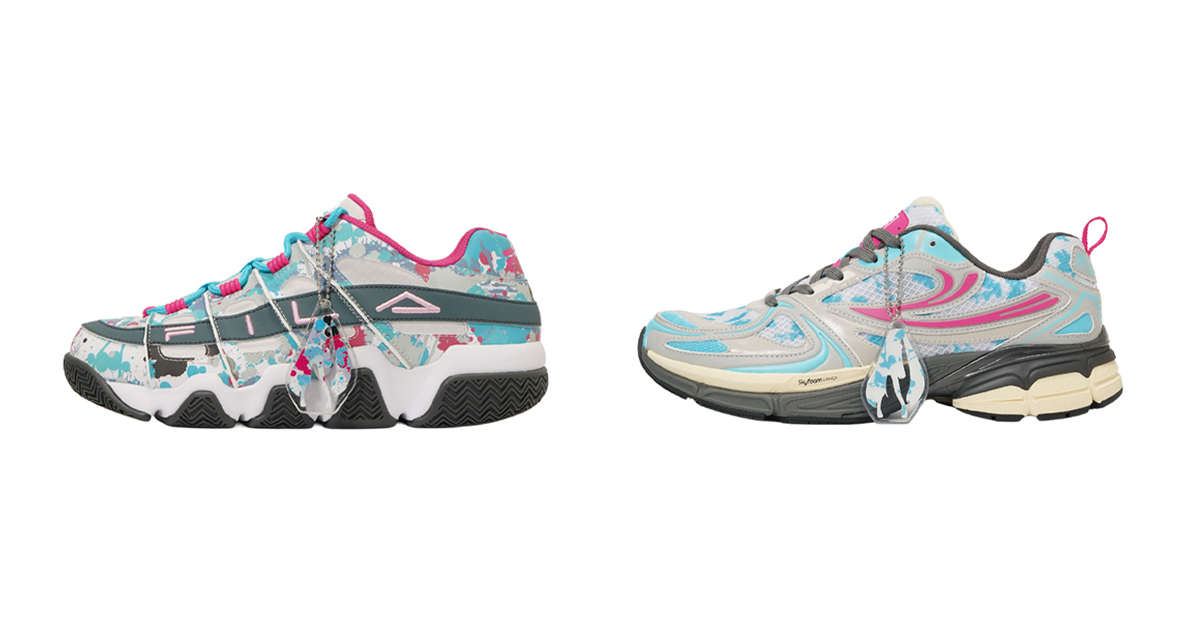 初音ミク”と「フィラ」のコラボスニーカーが発売 「スニーカー