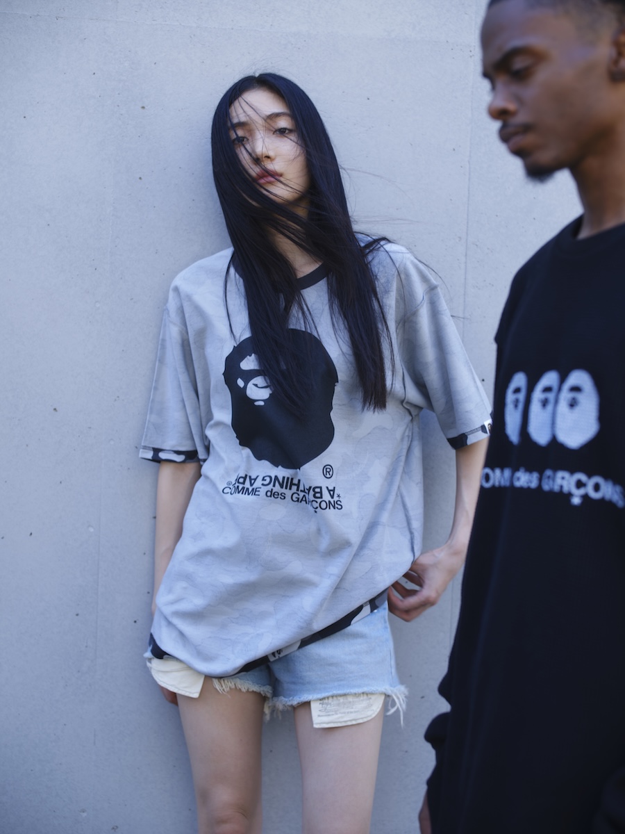 コム デ ギャルソン」大阪店×「ア ベイシング エイプ®」 5周年を