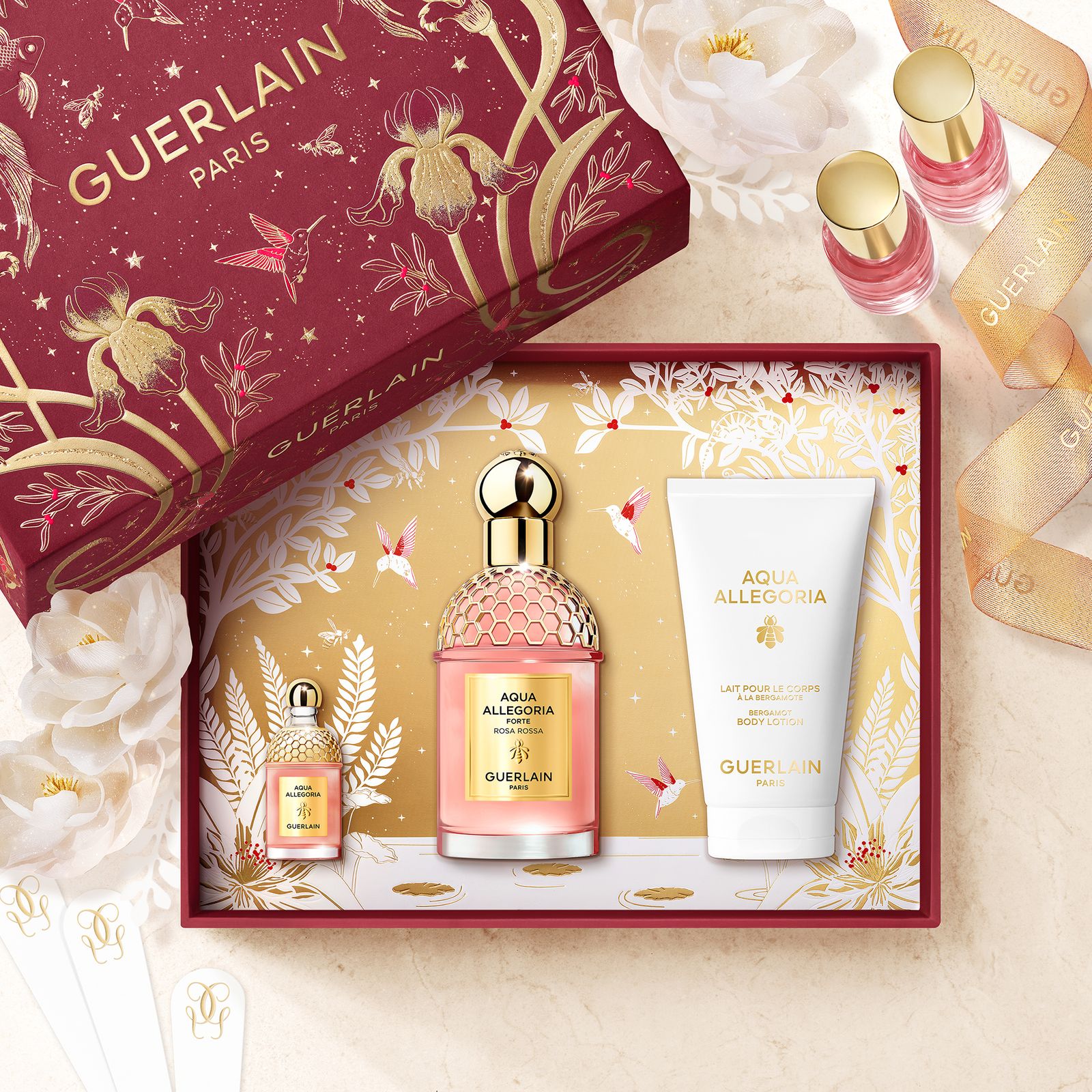 GUERLAIN クリスマスコフレ 2024年クリスマスコフレ】ゲラン：フェイスパウダーやリップの