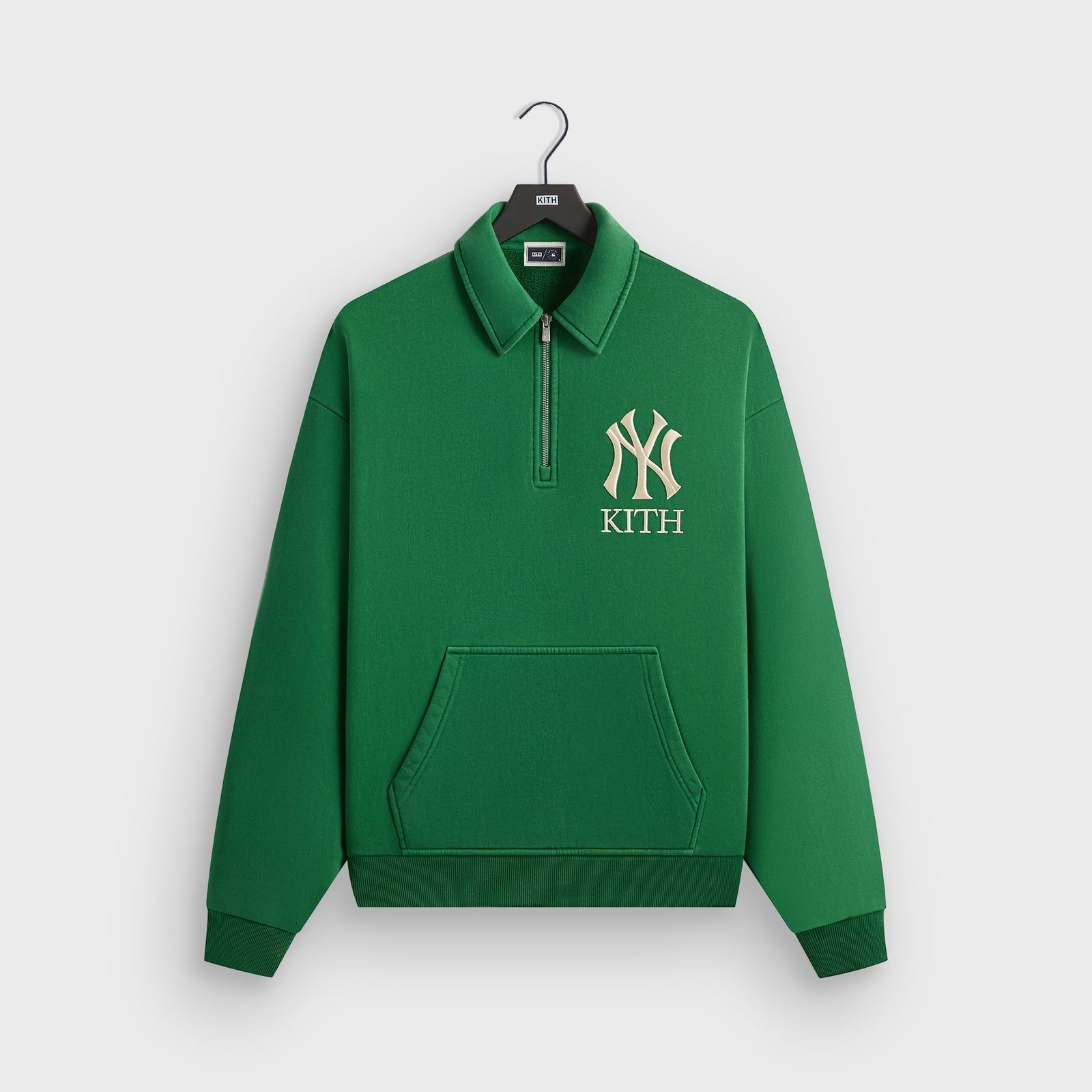 正規品 KITH × Champion キス コラボクオータージップ ネイビー KITH (キス) x Bergdorf Goodman L/S Quarter Zip ハーフジップ