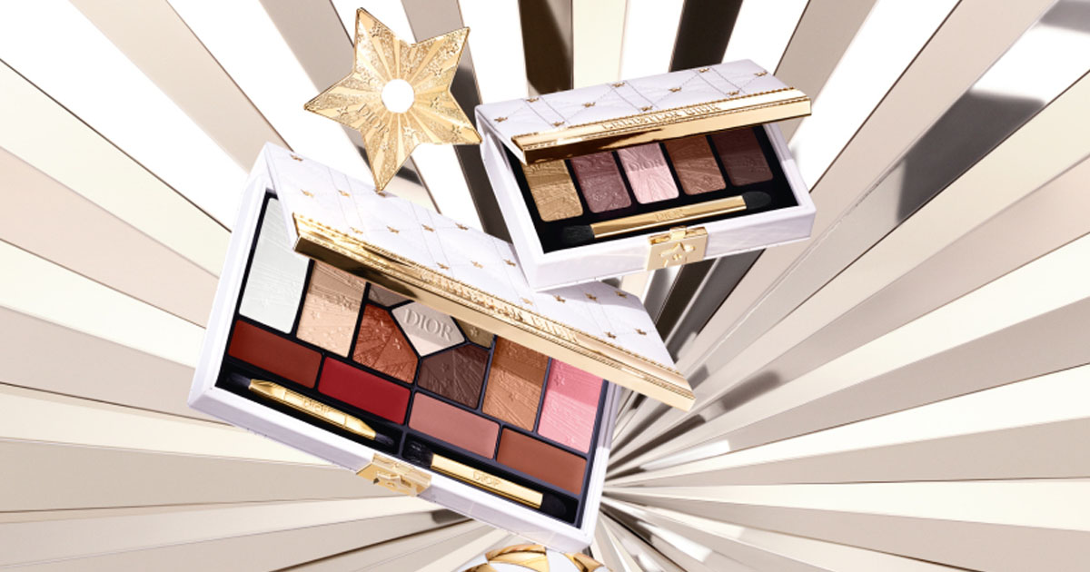 DIOR ディオール 5色のホリデー限定 アイシャドウ パレット クリスマス ディオールからゴールドのモチーフを纏った、煌めき溢れる