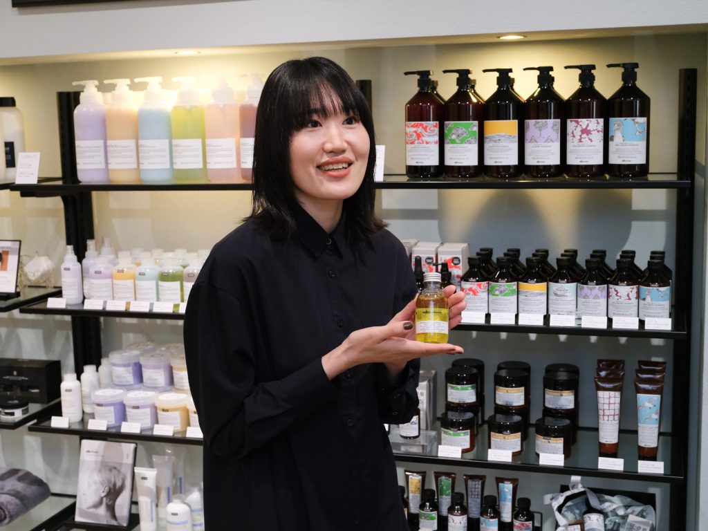 三浦真央/「ダヴィネス」表参道ヒルズ店店長