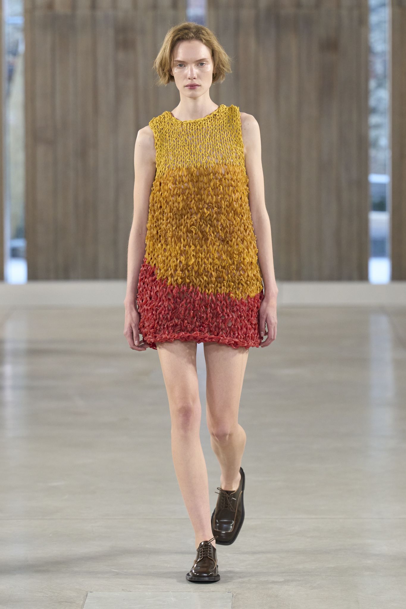 モスキーノ　サマードレス MOUSSY | SHIRRING GATHER SUMMER ドレス (ワンピース(ロング