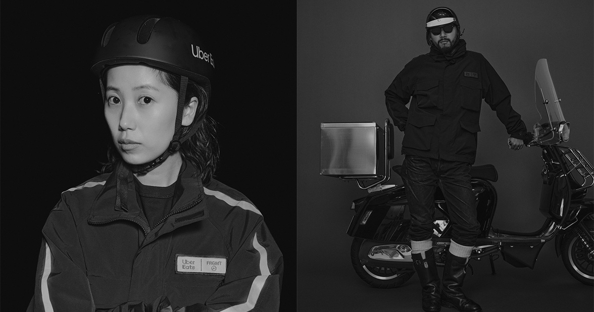 藤原ヒロシの「フラグメント」が「ウーバーイーツ」配達