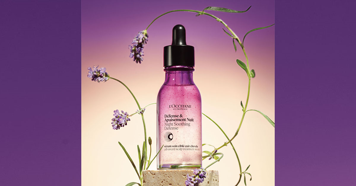 ロクシタン」から夜用頭皮美容液が誕生 南仏産ラベンダーと海藻エキス